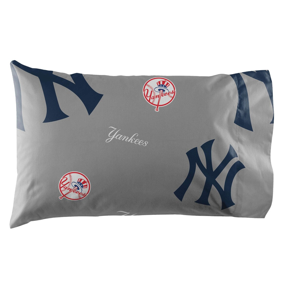 Ensemble de lit double rotatif 4 pièces MLB New York Yankees dans un sac