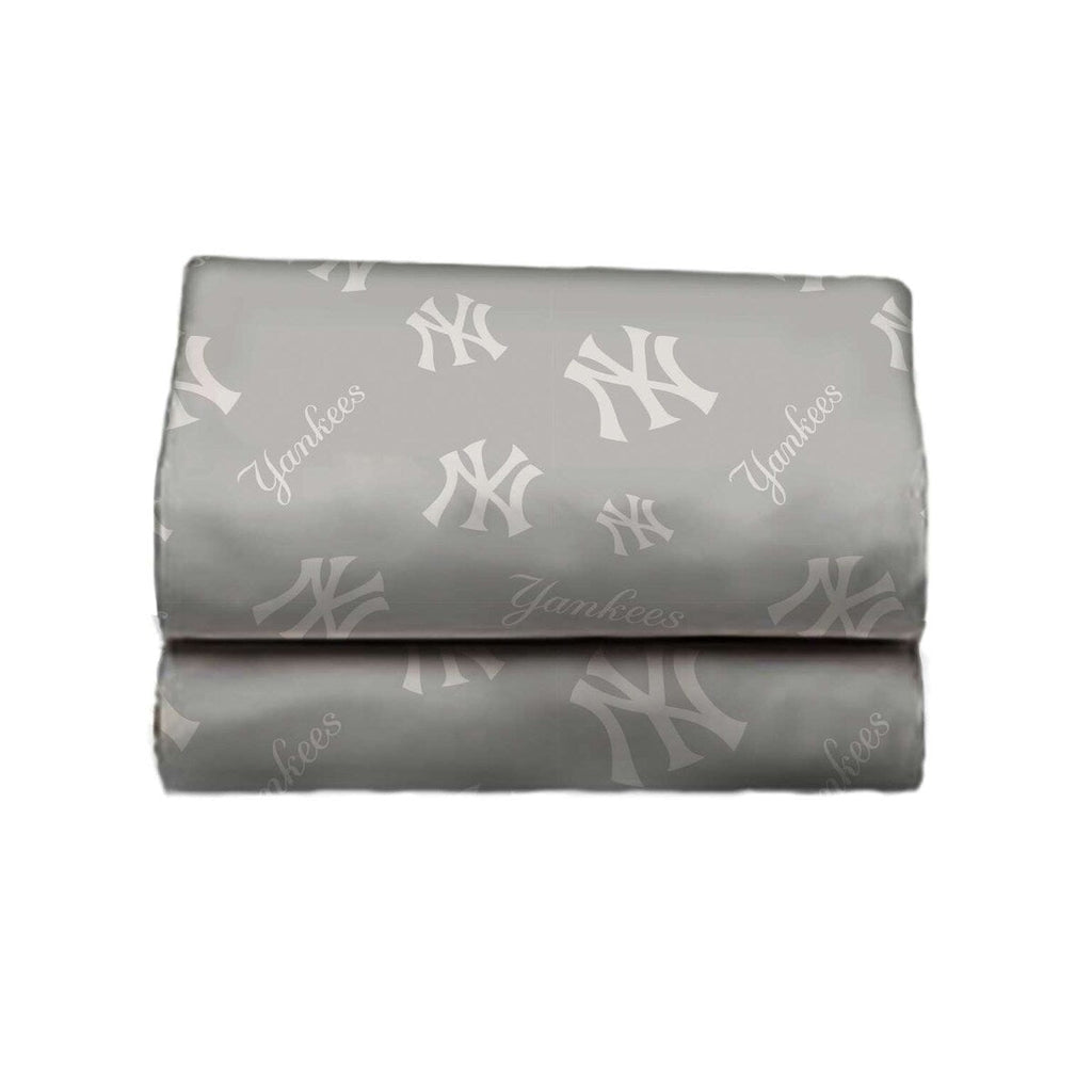 Ensemble de lit double rotatif 4 pièces MLB New York Yankees dans un sac