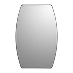 Miroir mural oblong en métal MacLuu