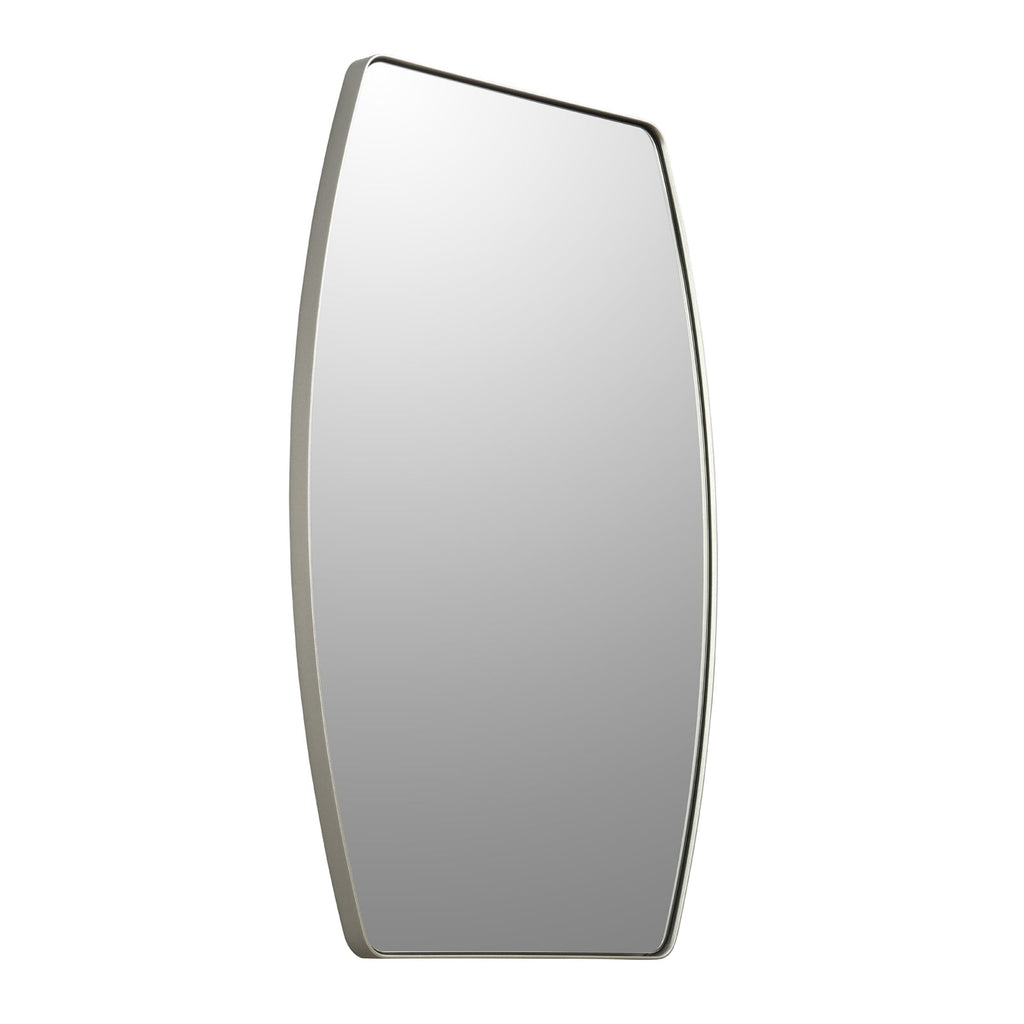 Miroir mural oblong en métal MacLuu