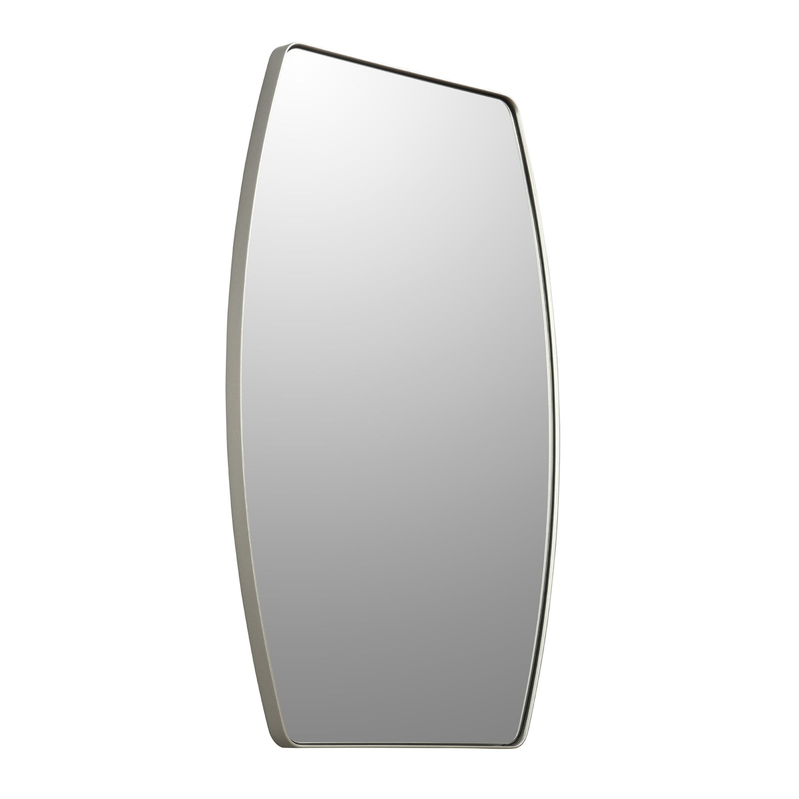 Miroir mural oblong en métal MacLuu