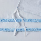 Parure de lit Mackenzie en coton avec bordure en chenille par Intelligent Design Kids