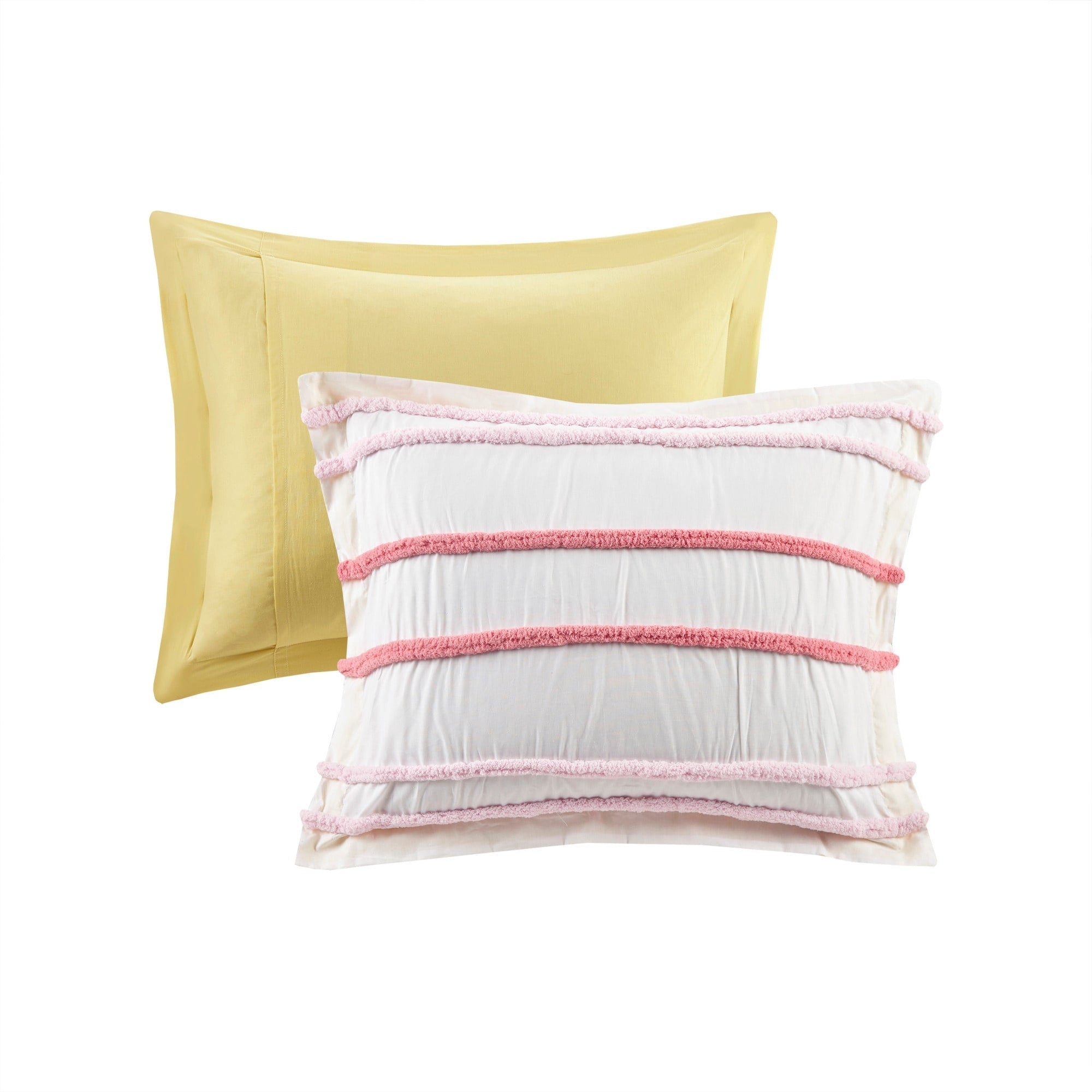 Parure de lit Mackenzie en coton avec bordure en chenille par Intelligent Design Kids