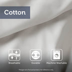 Parure de lit Mackenzie en coton avec bordure en chenille par Intelligent Design Kids