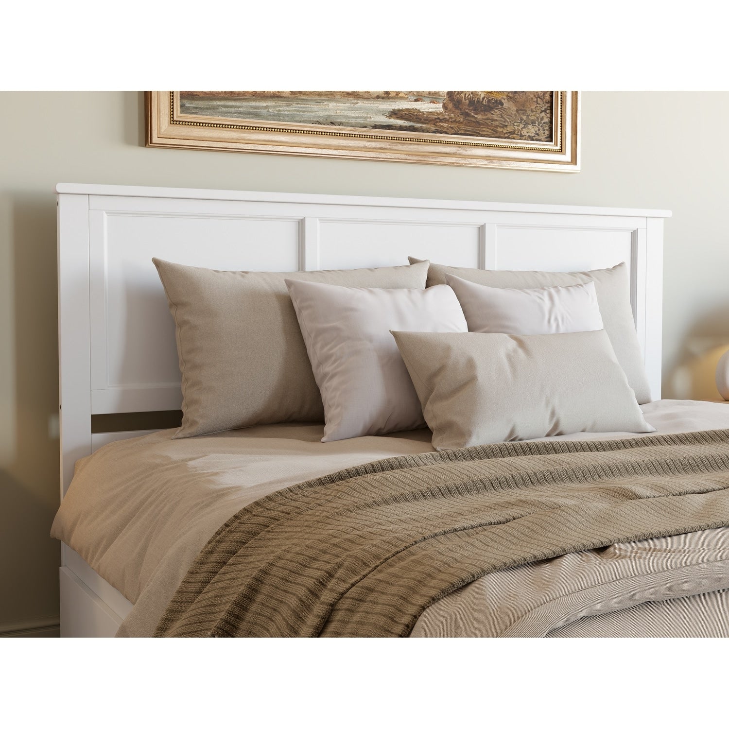 AFI Madison Platform Bed with Matching Footboard & Trundle