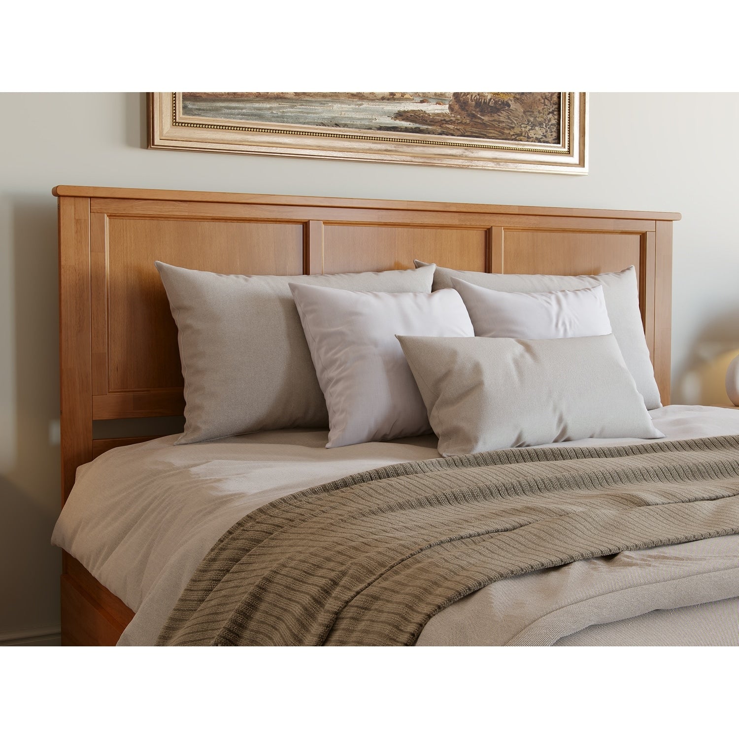 AFI Madison Platform Bed with Matching Footboard & Trundle