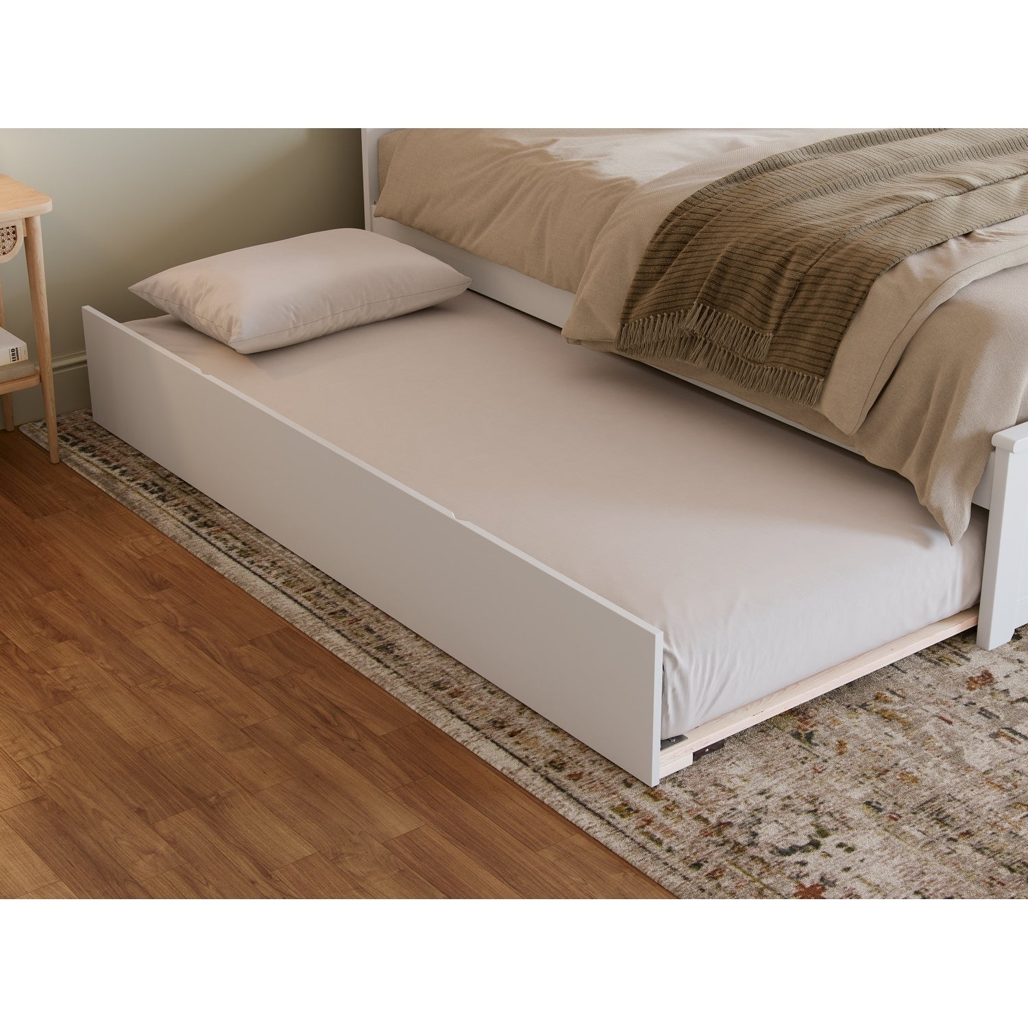 AFI Madison Platform Bed with Matching Footboard & Trundle