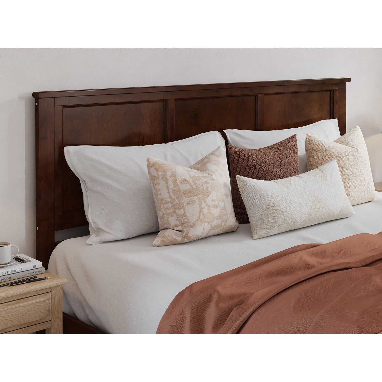 AFI Madison Platform Bed with Matching Footboard & Trundle