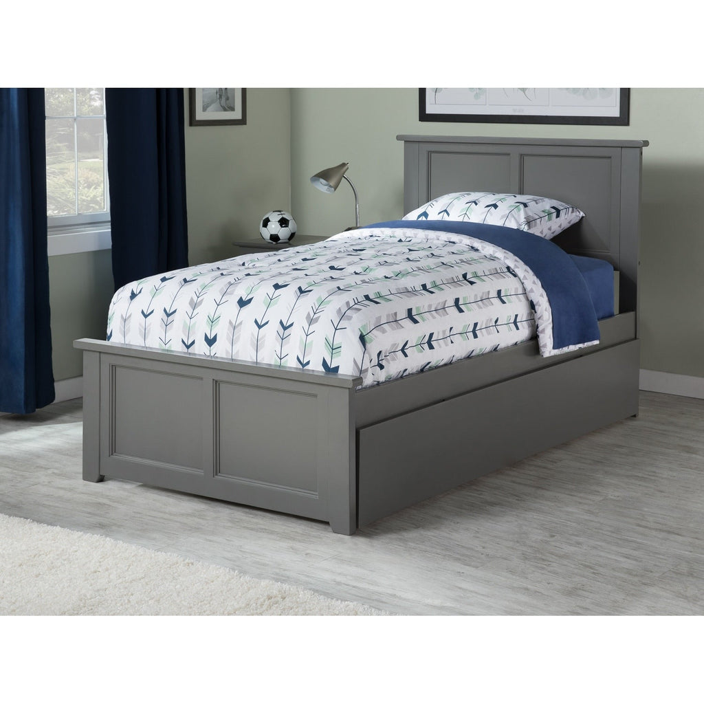 AFI Madison Platform Bed with Matching Footboard & Trundle