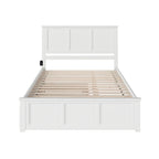 AFI Madison Platform Bed with Matching Footboard & Trundle