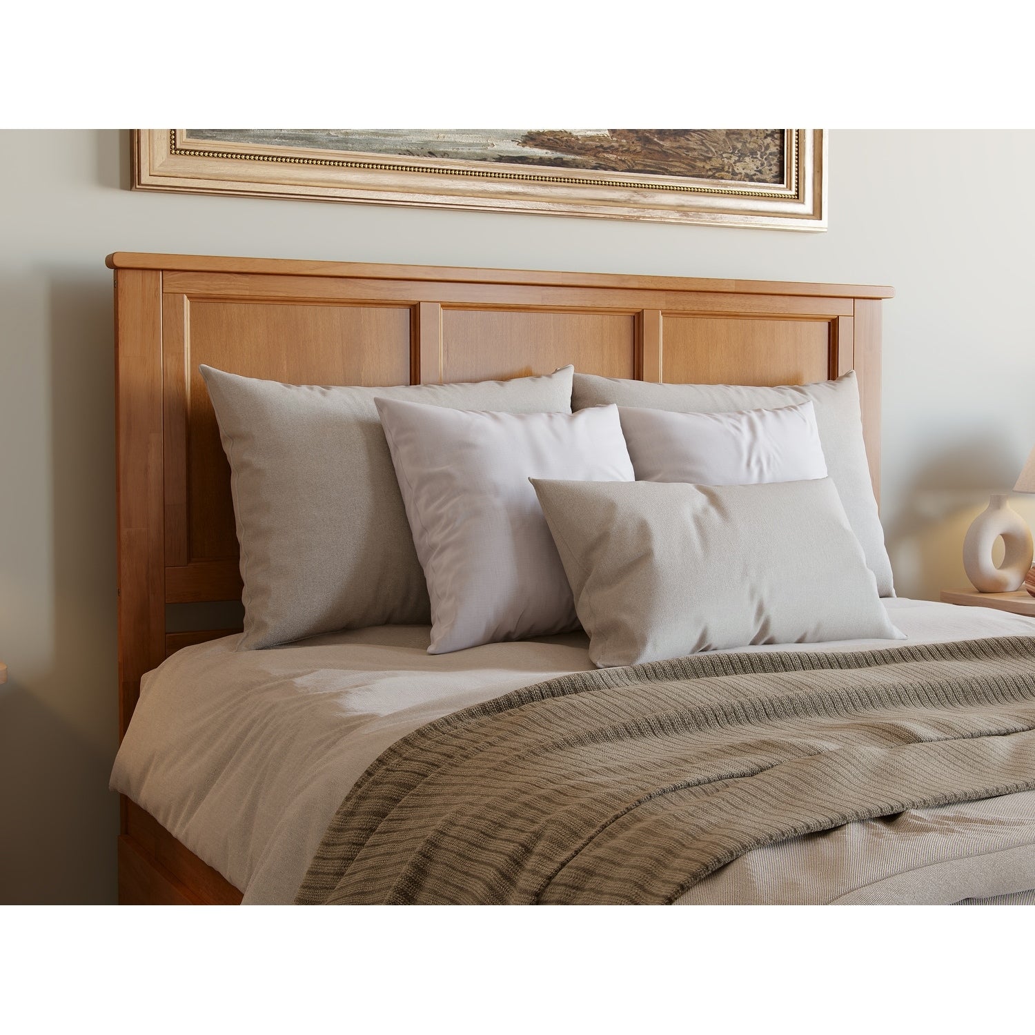 AFI Madison Platform Bed with Matching Footboard & Trundle