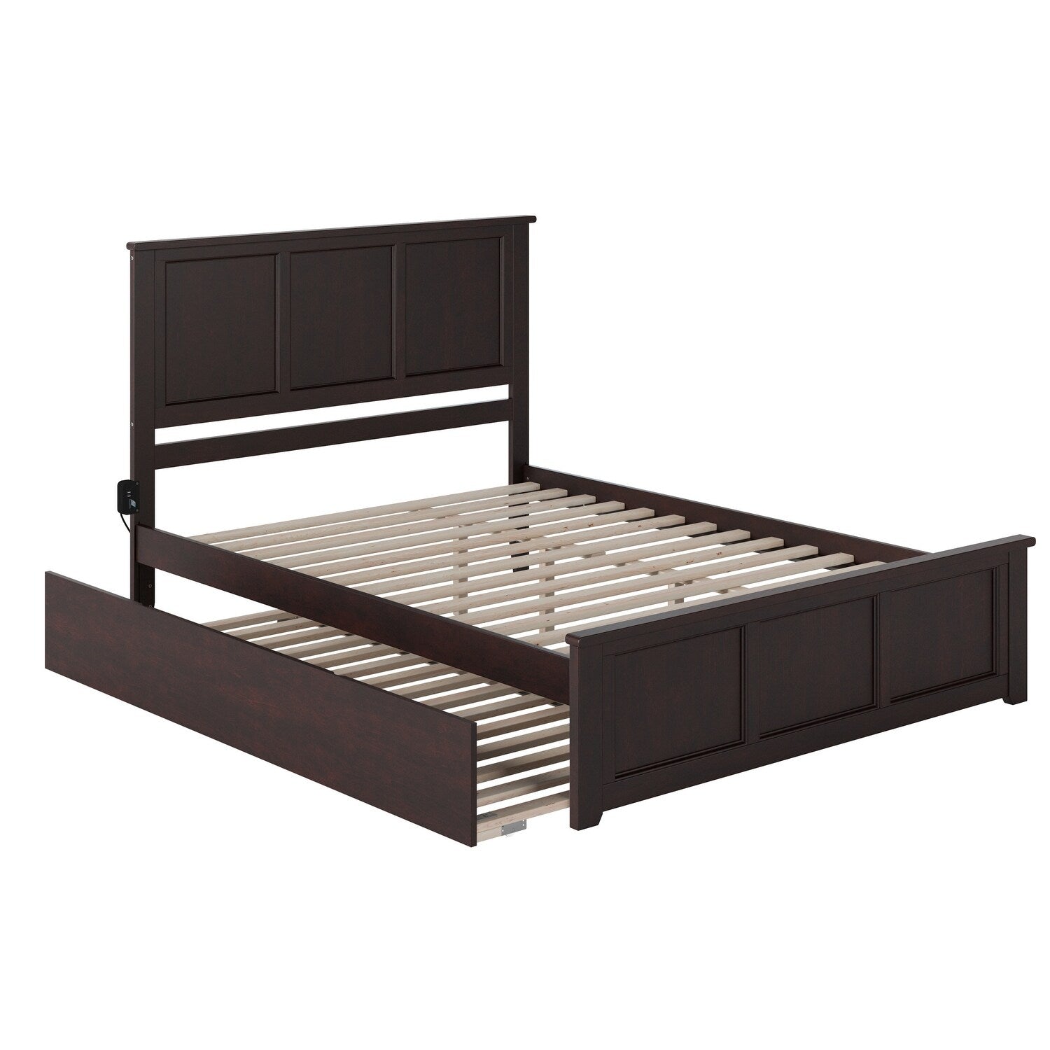 AFI Madison Platform Bed with Matching Footboard & Trundle