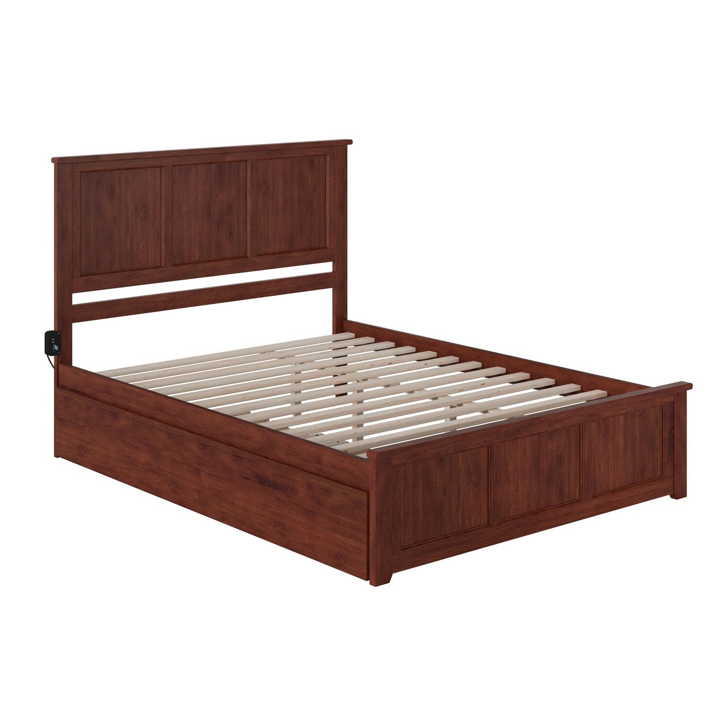 AFI Madison Platform Bed with Matching Footboard & Trundle