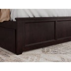 AFI Madison Platform Bed with Matching Footboard & Trundle