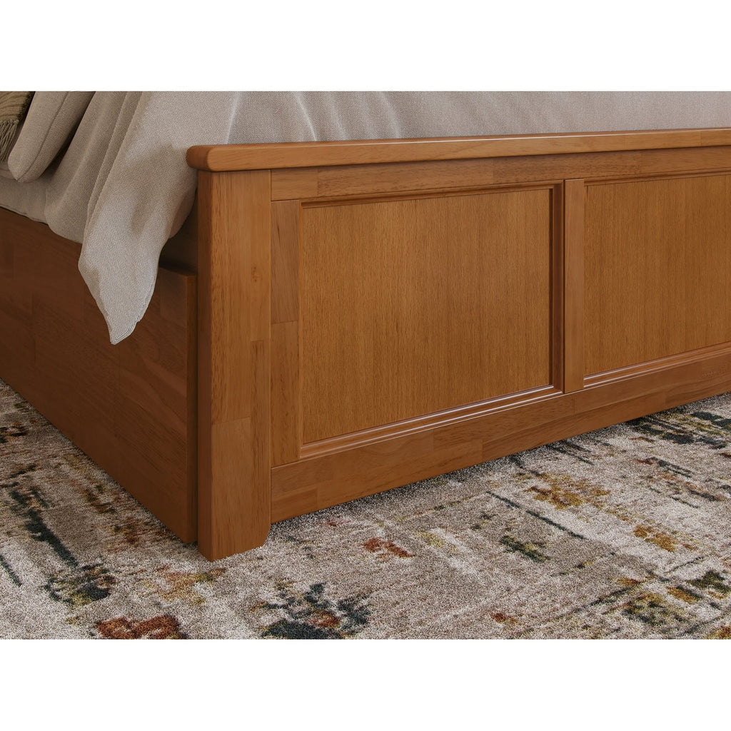 AFI Madison Platform Bed with Matching Footboard & Trundle
