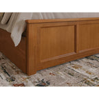 AFI Madison Platform Bed with Matching Footboard & Trundle