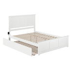 AFI Madison Platform Bed with Matching Footboard & Trundle