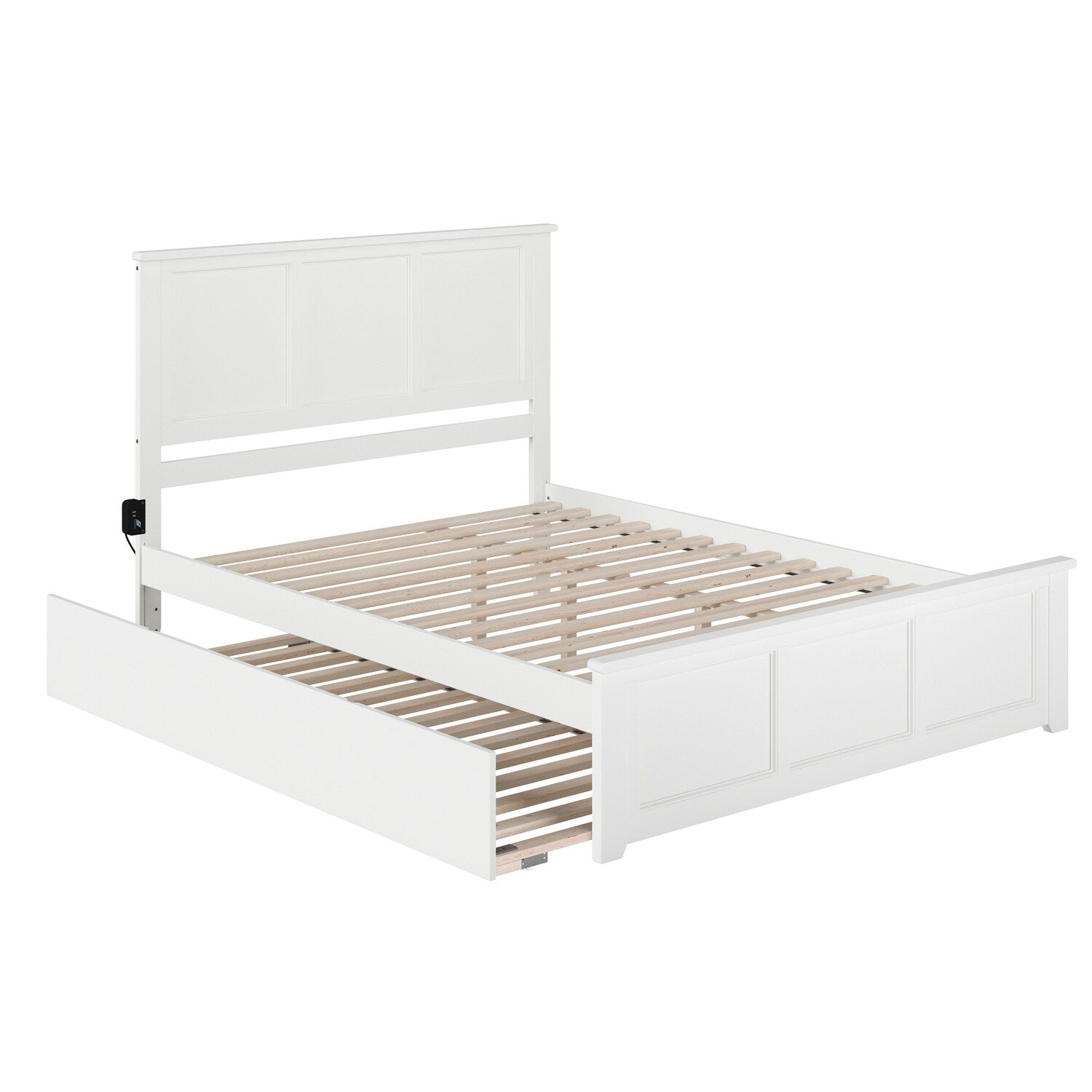 AFI Madison Platform Bed with Matching Footboard & Trundle