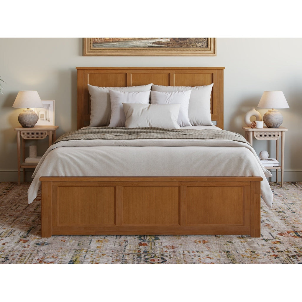 AFI Madison Platform Bed with Matching Footboard & Trundle