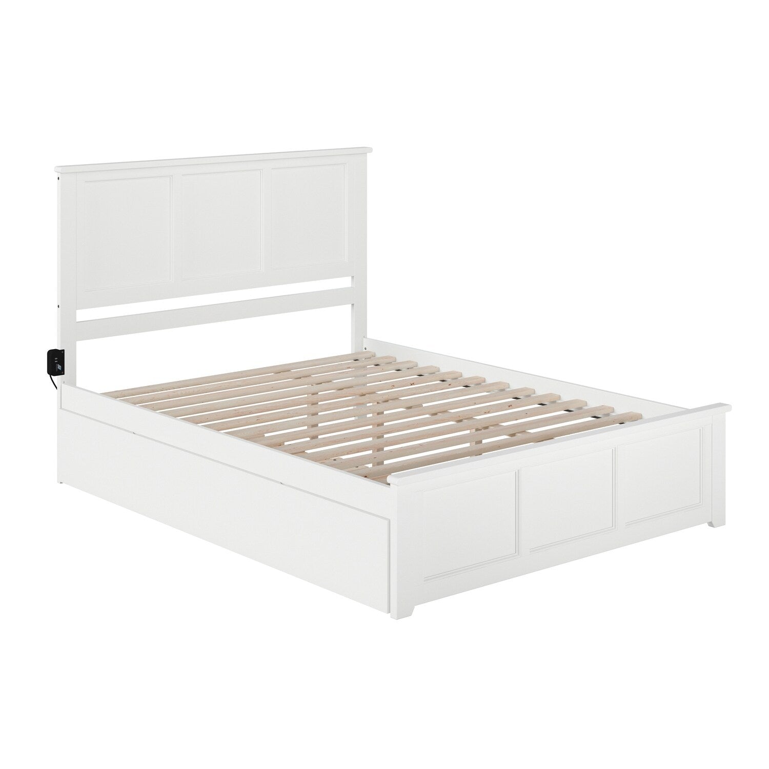 AFI Madison Platform Bed with Matching Footboard & Trundle