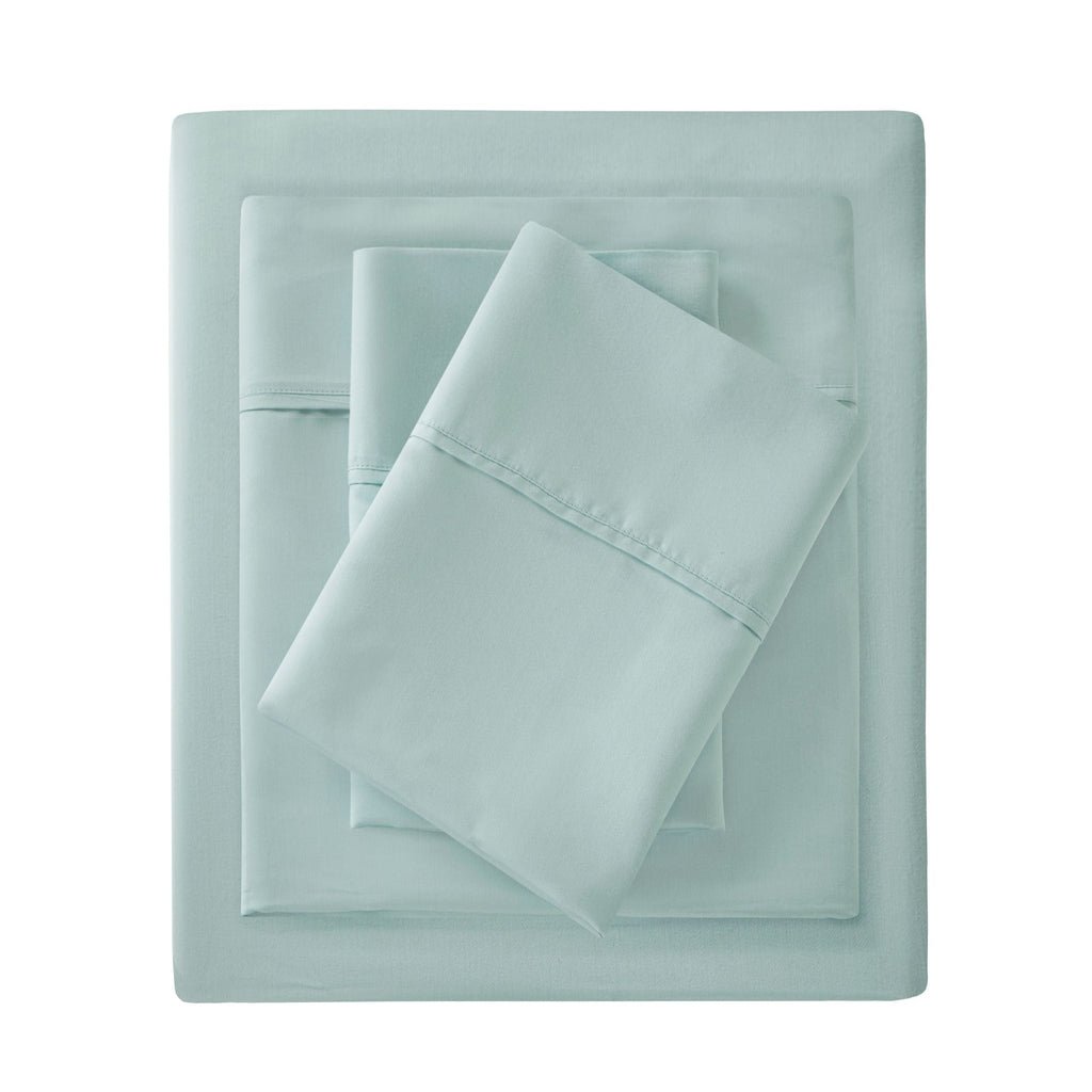 Ensemble de draps Madison Park en mélange de coton 1500 fils, 4 pièces