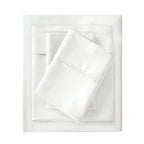 Ensemble de draps Madison Park en mélange de coton 1500 fils, 4 pièces