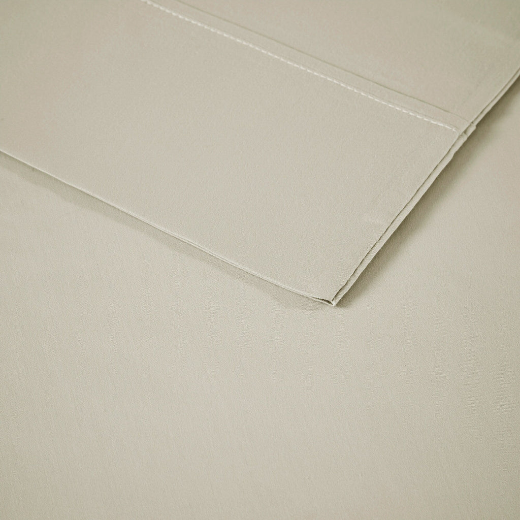 Ensemble de draps Madison Park en mélange de coton 1500 fils, 4 pièces