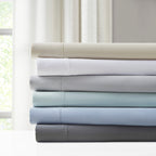 Ensemble de draps Madison Park en mélange de coton 1500 fils, 4 pièces