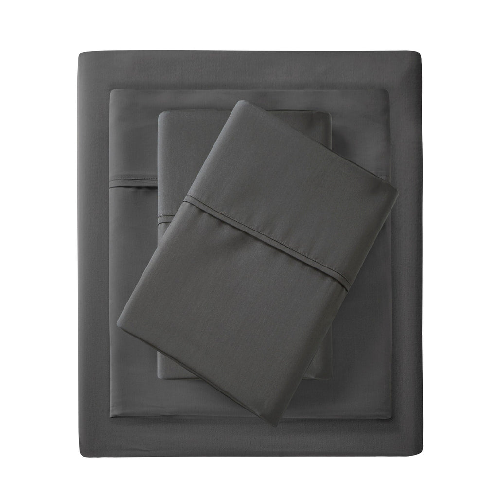 Ensemble de draps Madison Park en mélange de coton 1500 fils, 4 pièces