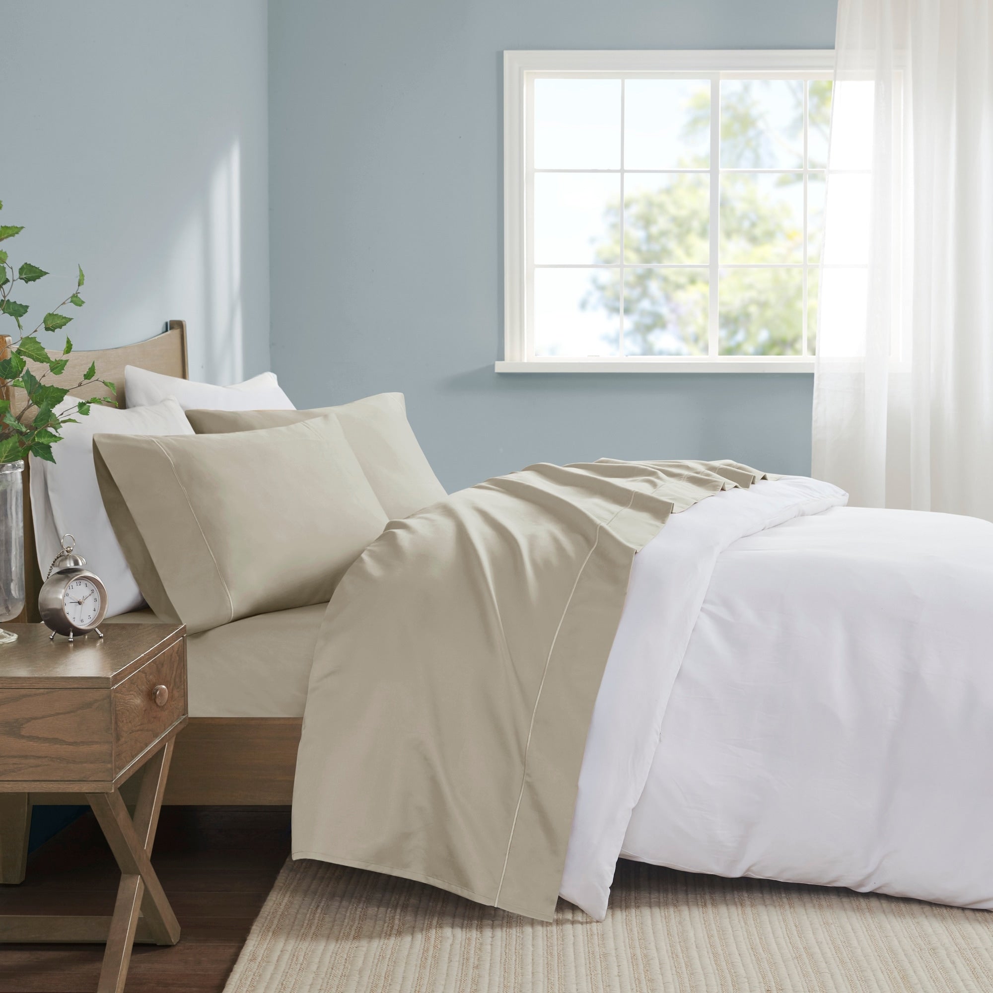 Parure de draps Madison Park en coton Pima 600 fils
