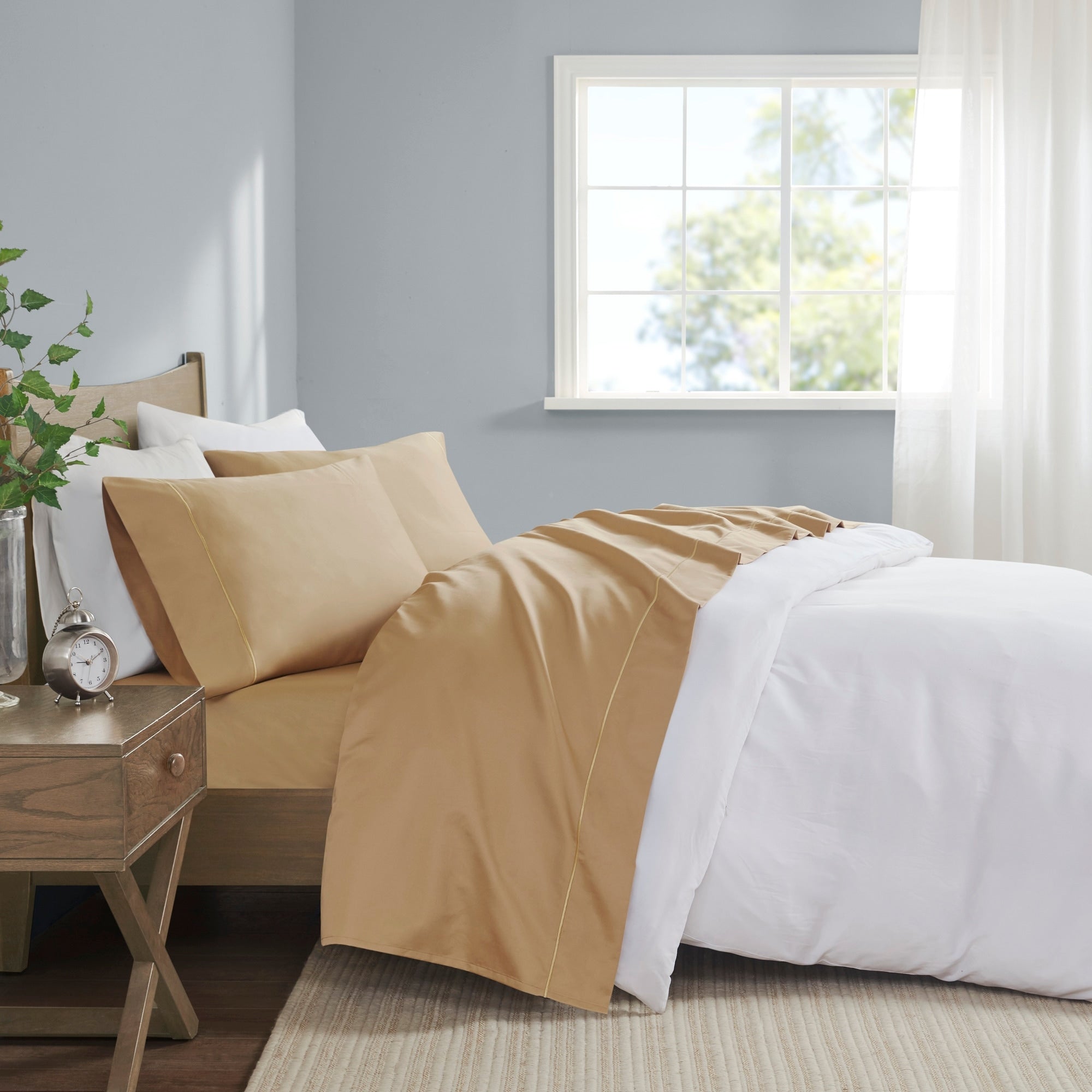 Parure de draps Madison Park en coton Pima 600 fils