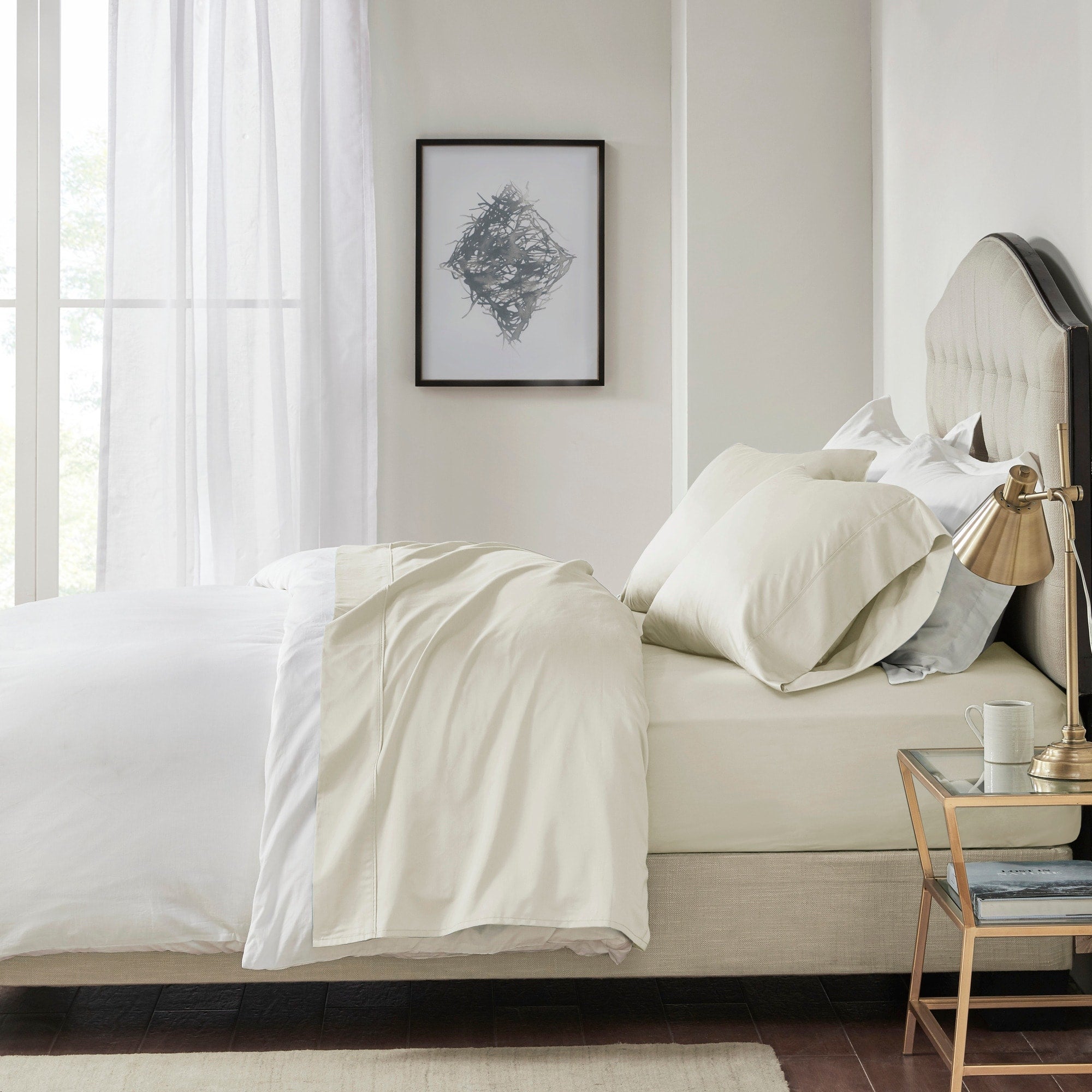 Parure de draps Madison Park en coton Pima 600 fils
