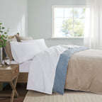 Parure de draps Madison Park en coton Pima 600 fils