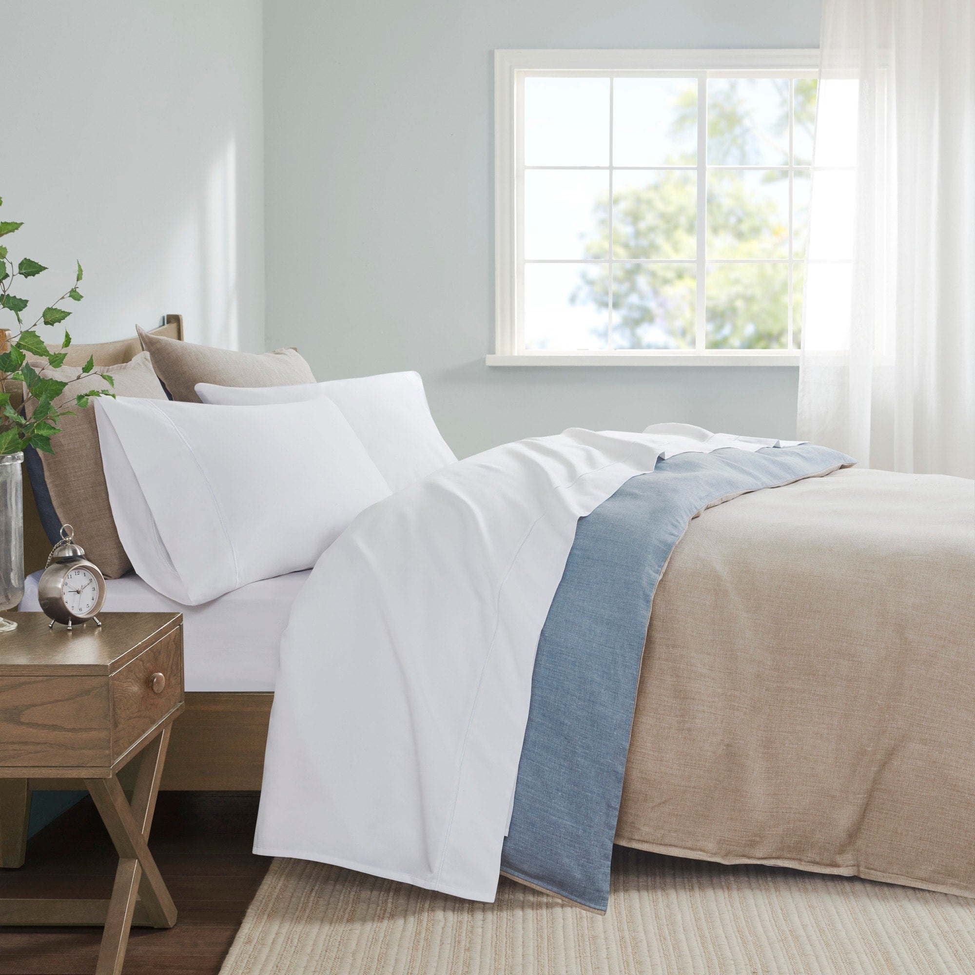 Parure de draps Madison Park en coton Pima 600 fils