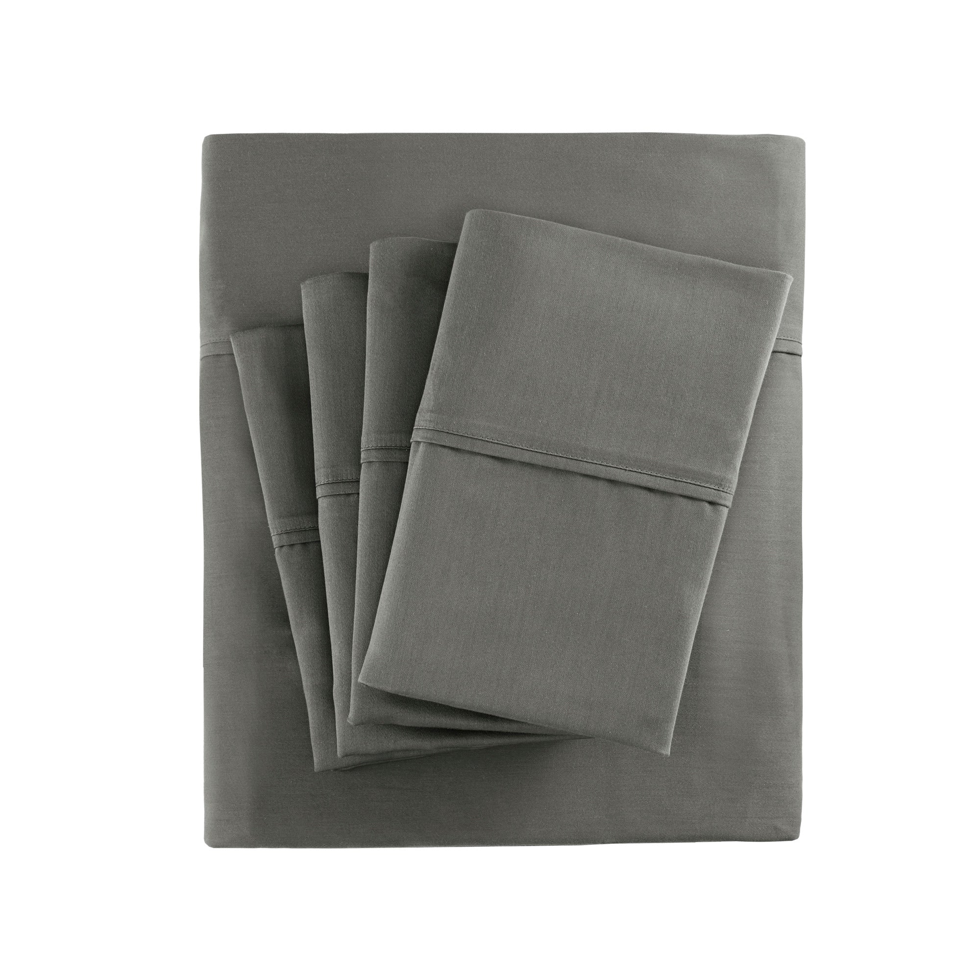 Parure de draps Madison Park en satin de coton mélangé 800 fils