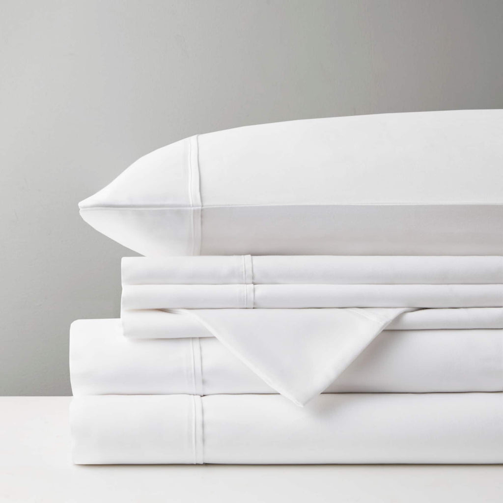 Parure de draps Madison Park en satin de coton mélangé 800 fils
