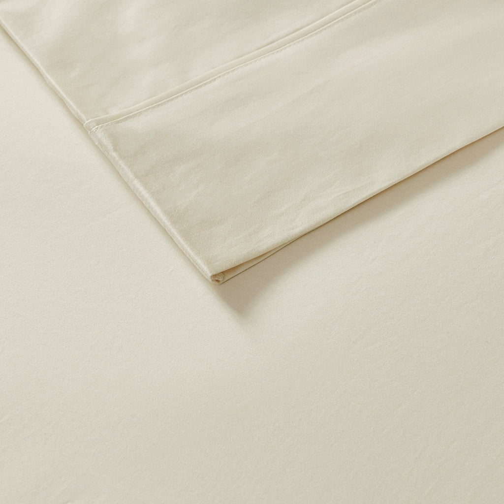 Parure de draps Madison Park en satin de coton mélangé 800 fils