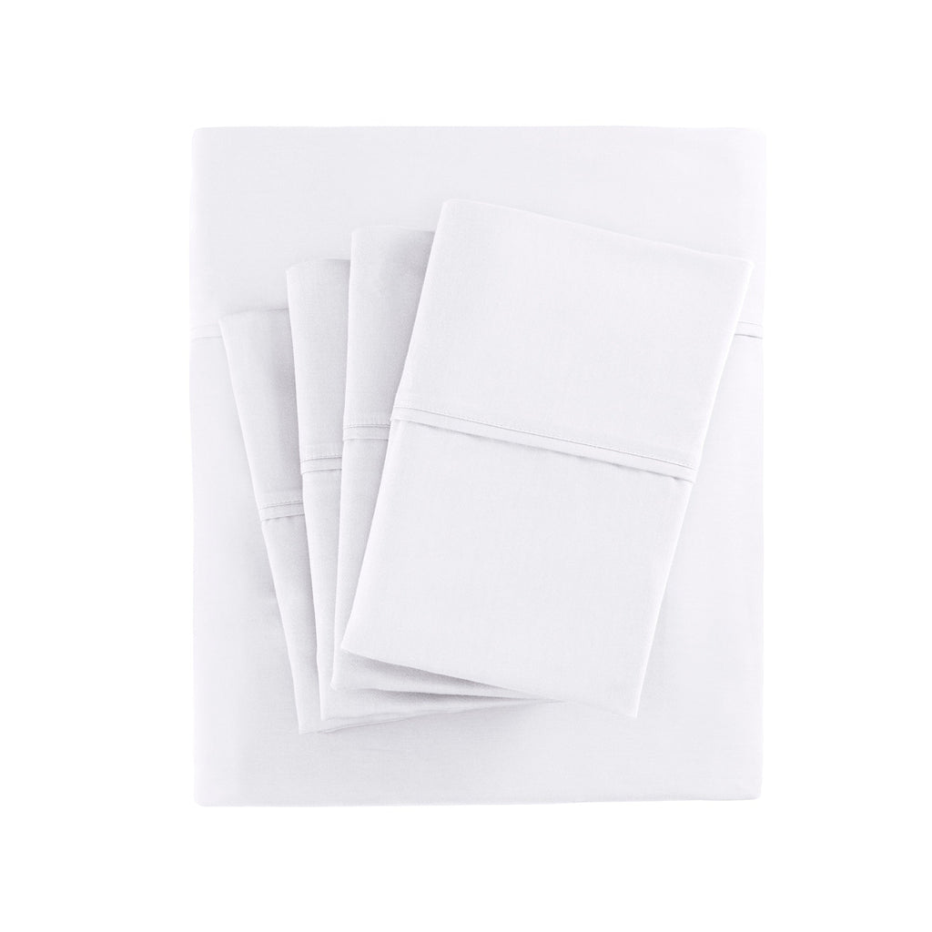 Parure de draps Madison Park en satin de coton mélangé 800 fils