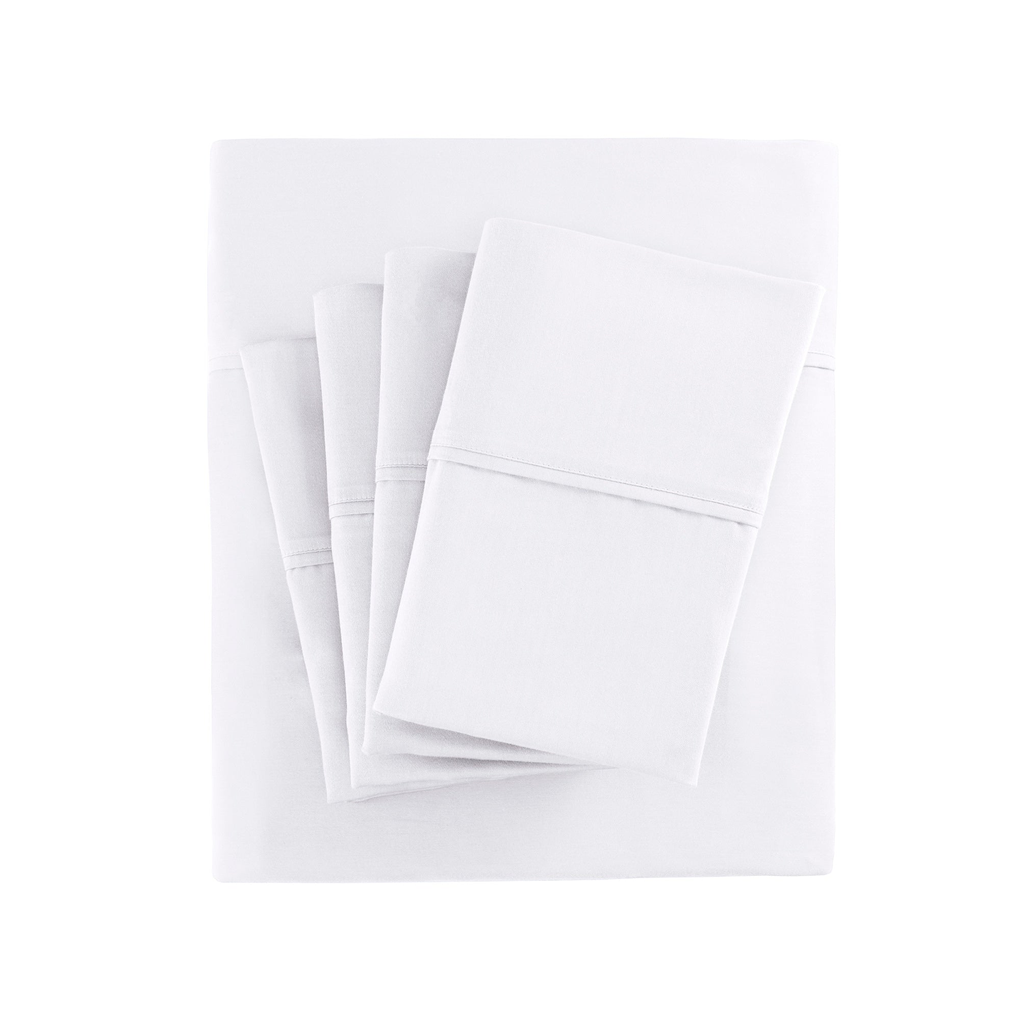 Parure de draps Madison Park en satin de coton mélangé 800 fils