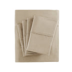 Parure de draps Madison Park en satin de coton mélangé 800 fils