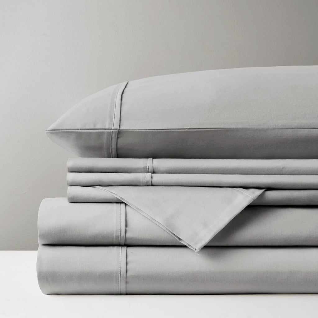 Parure de draps Madison Park en satin de coton mélangé 800 fils