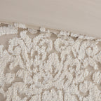 Parure de couette Madison Park Aeriela en coton chenille damassé touffeté