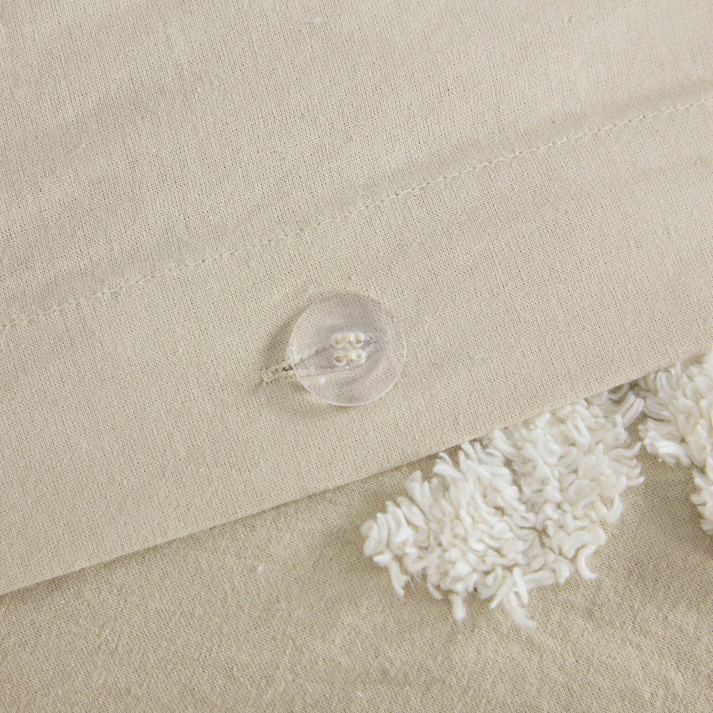 Parure de lit Madison Park Aeriela en coton chenille damassé touffeté