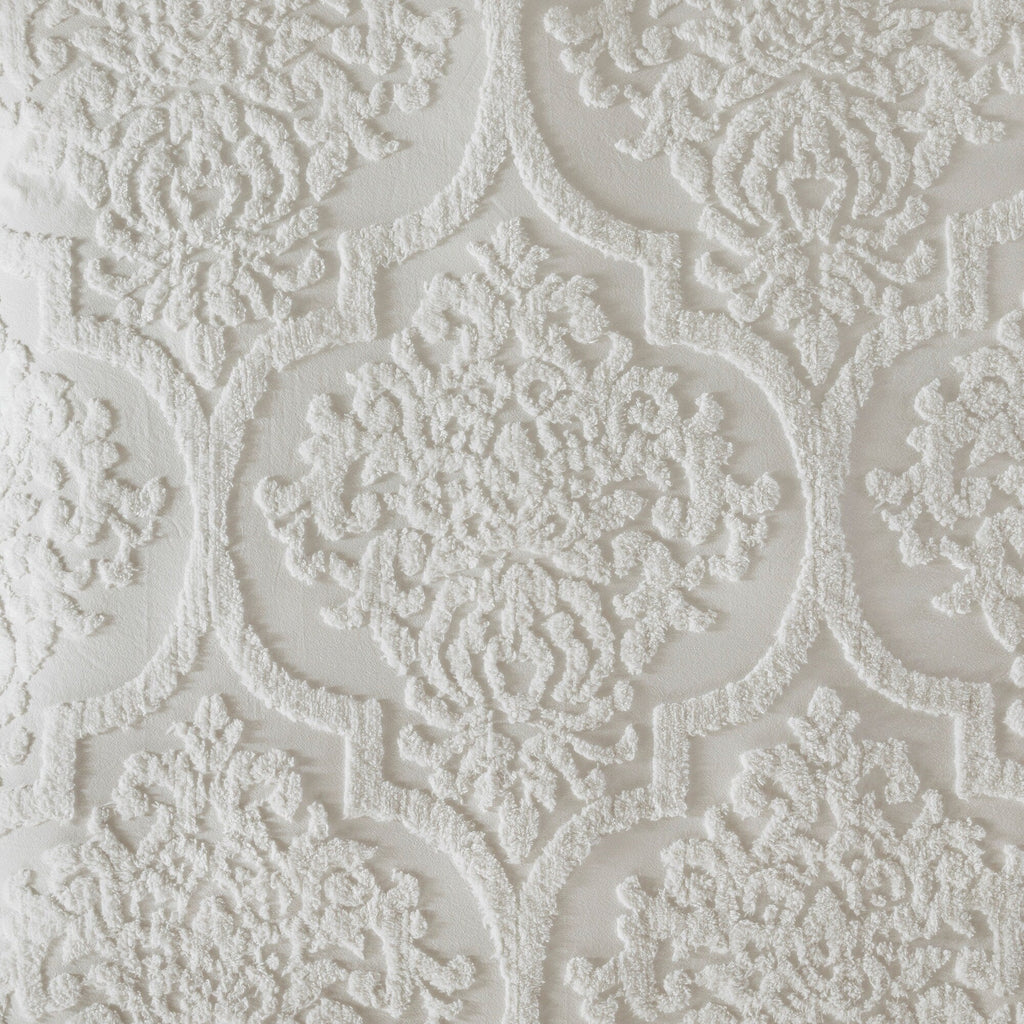 Parure de lit Madison Park Aeriela en coton chenille damassé touffeté
