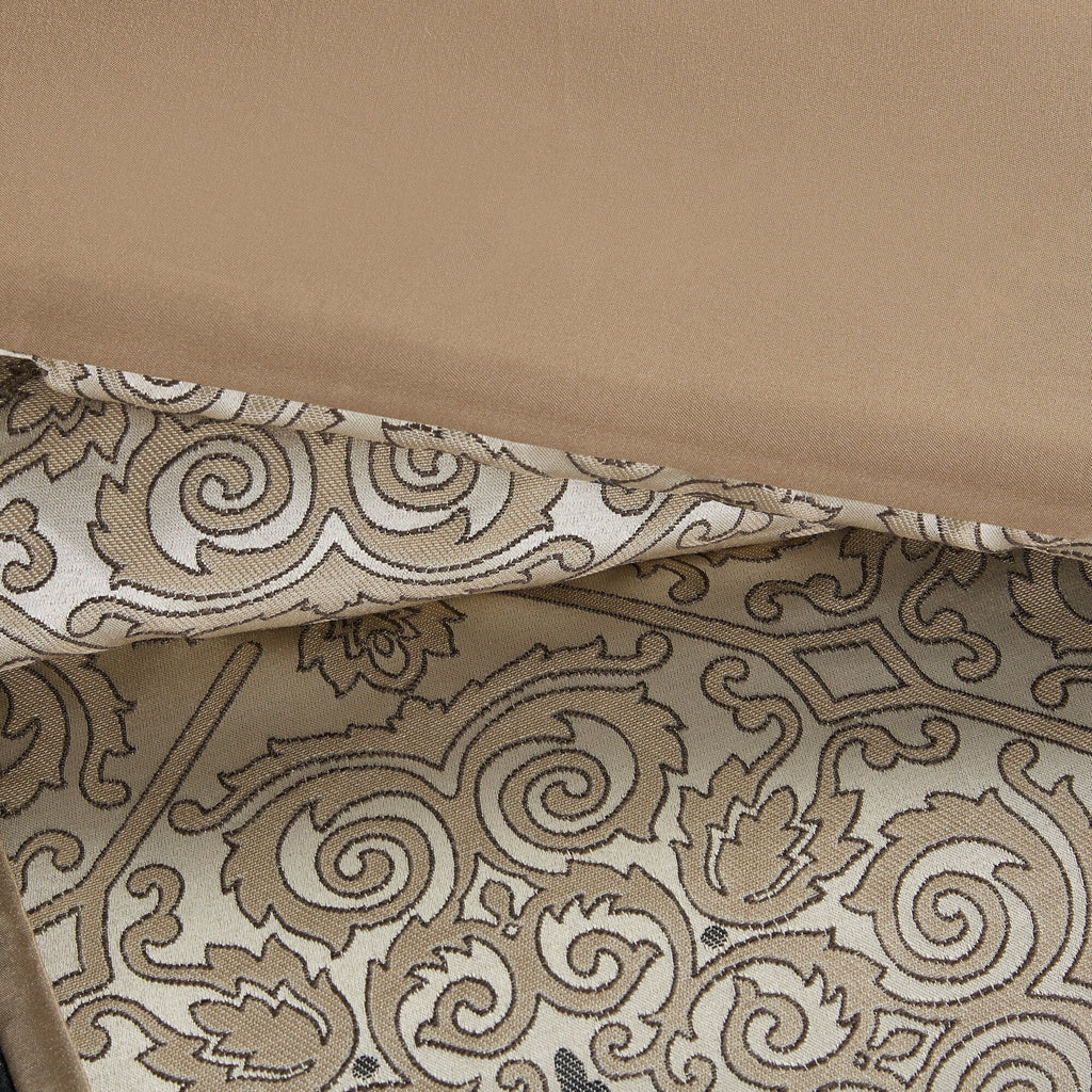 Parure de lit Madison Park Blaine 7 pièces en jacquard avec coussins décoratifs