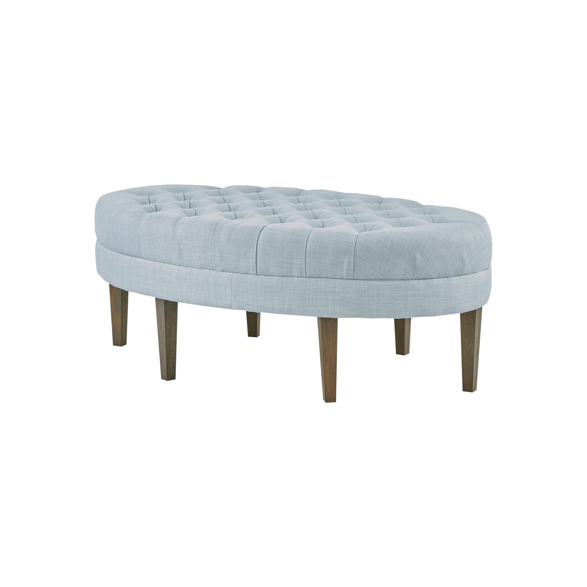Pouf rembourré en bois massif avec planche de surf touffetée Madision Park Chase