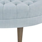 Madision Park Chase Surfboard Tufted Upholstered Ottoman with Solid Wood