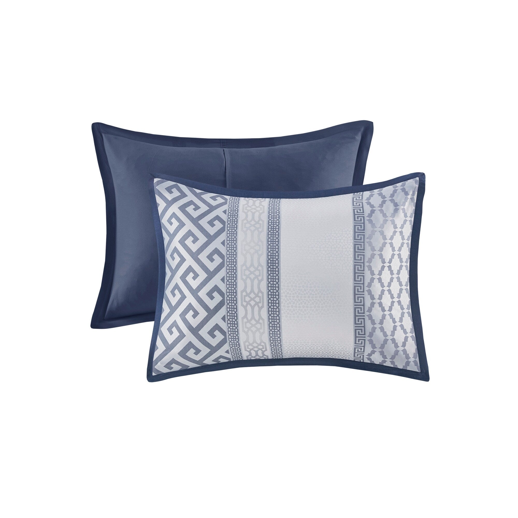 Ensemble de couette jacquard géométrique Madison Park Christian 7 pièces