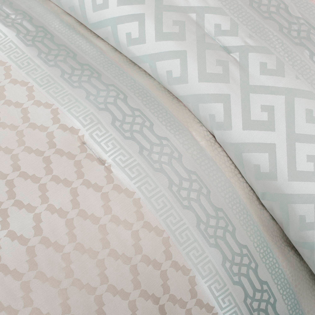 Ensemble de couette jacquard géométrique Madison Park Christian 7 pièces