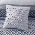 Ensemble de couette jacquard géométrique Madison Park Christian 7 pièces